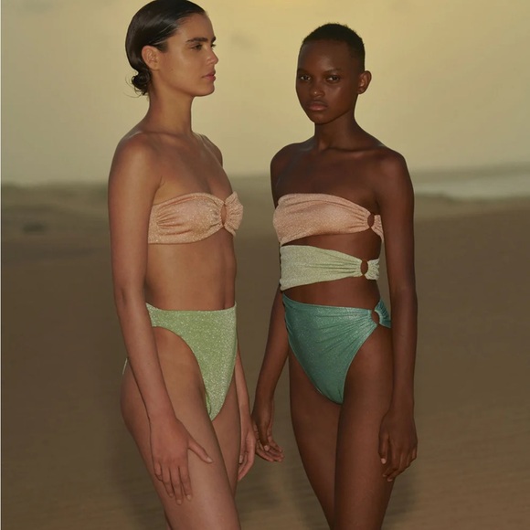 Baobab Bikini **BOTTOM** Size S | Nala Bikini Bottom in Lima Lemon - Picture 1 of 8